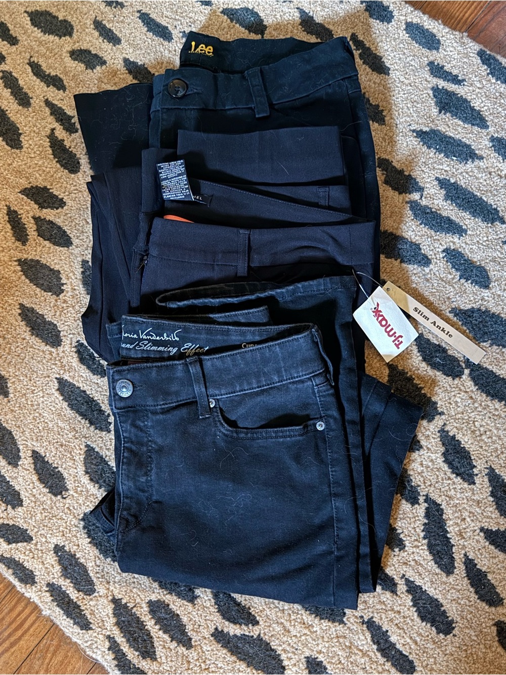 Trio Bundle Size 10 Black Jeans & Pants, special deal